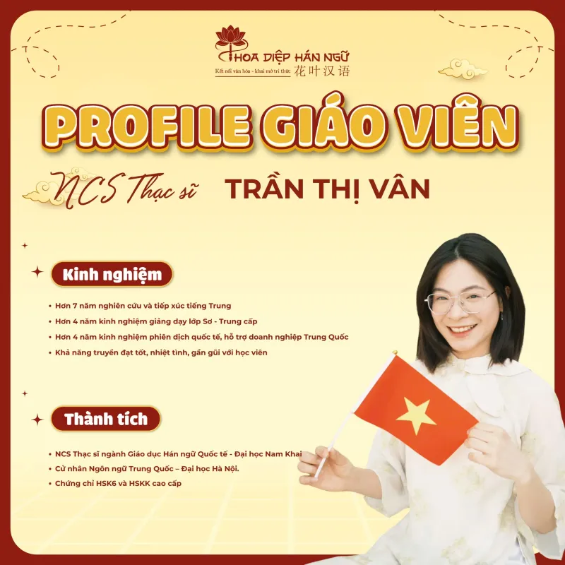 Giáo viên Trần Thị Vân