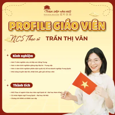 Giáo viên Trần Thị Vân