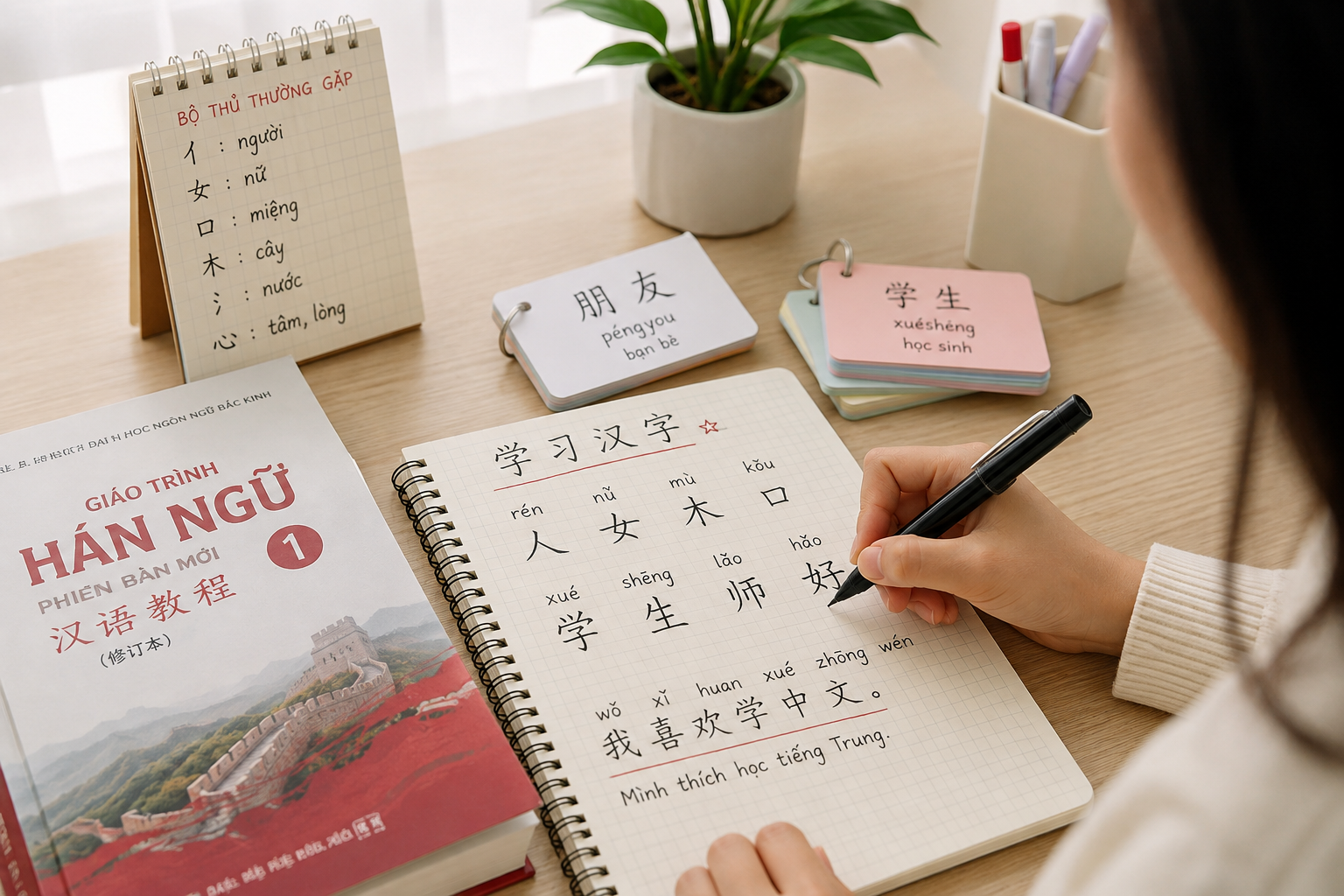 Cách Nhớ Chữ Hán Lâu: 6 Phương Pháp Học Hiệu Quả