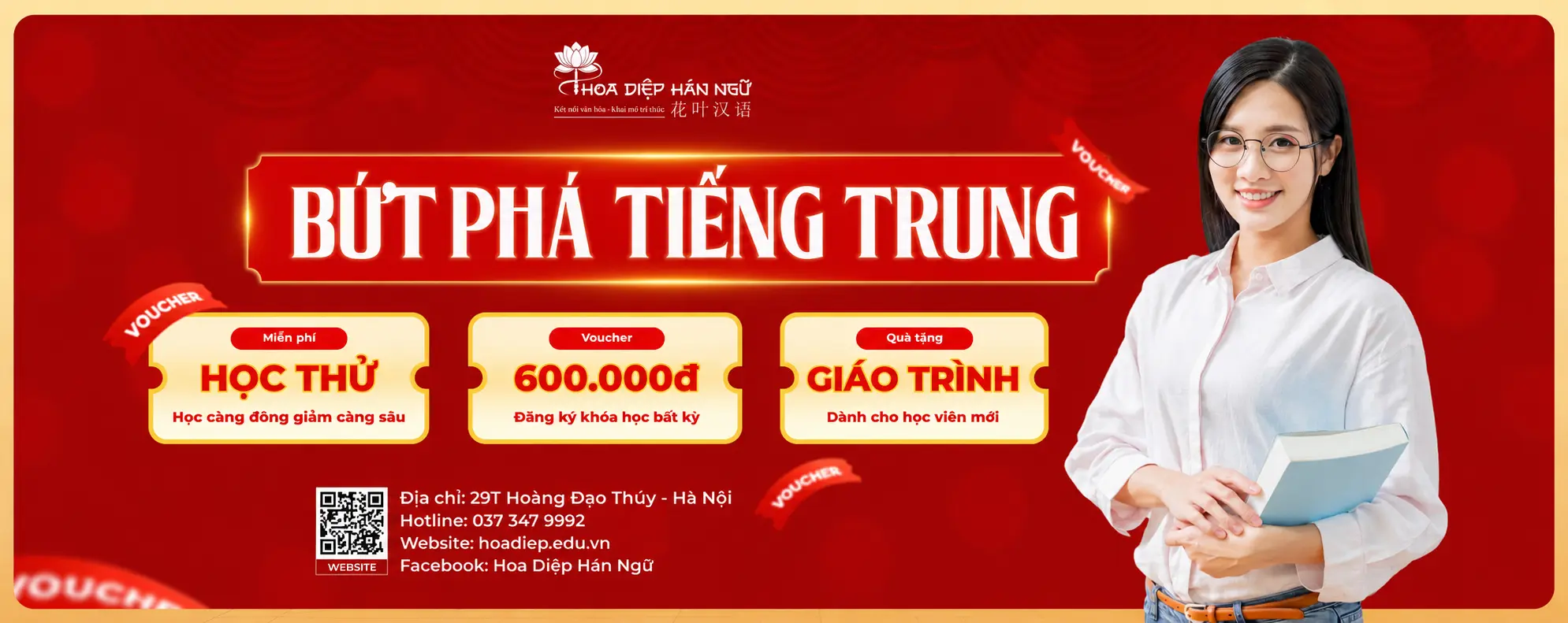 Lớp học Hoa Diệp Hán Ngữ 2